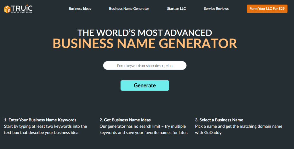 Etsy Shop Name Generator: HowToStartAnLLC