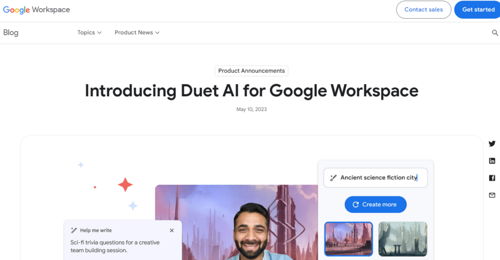 AI Tools For Business: Google Duet