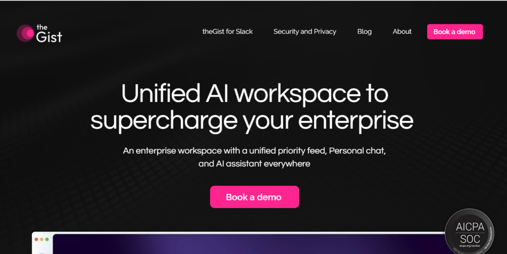 AI Tools For Business : TheGist.AI