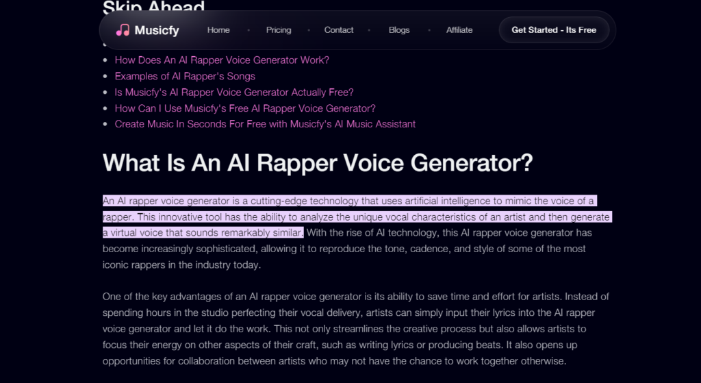 Future Net Worth: 9 AI Rapper Voice Generators: Musicfy.lol